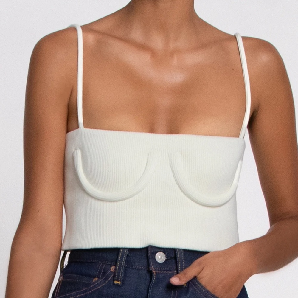 Orseund iris Ivory tube top xs